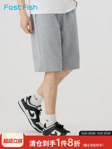 Quần Short Dệt Kim Thường Ngày Dáng Rộng Cho Nam Mùa Hè 2024 Quần Thể Thao Ngoài Trời Dài Năm Inch Quần Ống Đứng Thoải Mái Thoáng Khí