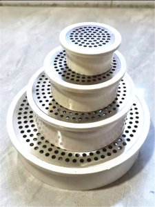 Stainless Steel Fine Hole Drainage Cover Balcony Hair Proof Double Layer Anti Insect Side Ventilation Bathroom Drain Filter Net