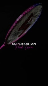 NAMS RAKET BADMINTON SUPER KAITAN PINK LAVA 2PCS 1TAS BULUTANGKIS ANAK ORIGINAL ASLI