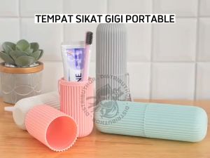 Tempat Sikat Gigi Traveling: Kotak Simpan Odol & Pasta Gigi Aman & Bersih