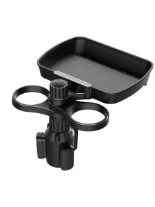 Universal Car Dual Cup Holder Multi-functional Car Seat Cup Holder Stable Auto Food Tray