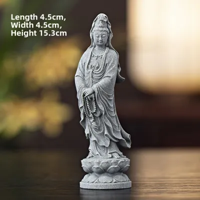 JUZHENG | Chinese Style Guanyin Buddha Statue Ornament