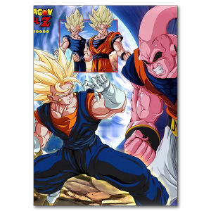 Bandai | Anime Dragon Ball Z Super Saiyan 5D Bộ Tranh Gắn Đá Full Khảm Thêu Chữ Thập DIY Nghệ Thuật Treo Tường Trang Trí