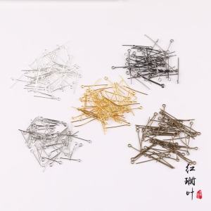 DIY Jewelry Accessories Materials 9 Word Needle Handmade Beaded Accessories Nine Pin Earrings Pendant Necklace Pendant Nine Word Needle