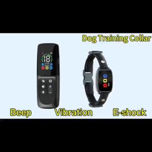 Dog Training Collar Waterproof Dog Bark Collar Pet With Remote Control Rechargeable Anti Barking Device All Size Dogs