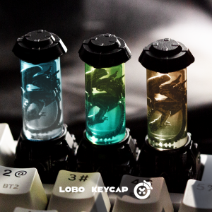 Shaped Series Light Transmission Craft Mechanical Keyboard Replacement Of Keycaps Esc Movie Peripheral Customization Fun Gifts