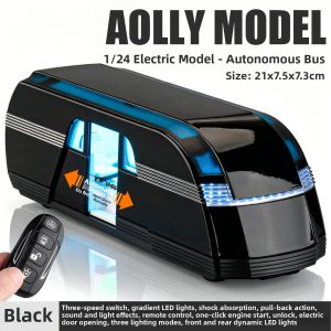 Simulated Self-Driving Bus Toy Car