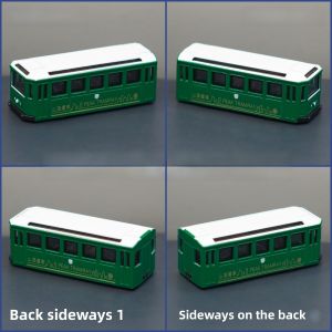 Hong Kong Tai Ping Shan Peak Tramway Alloy Model Car Simulation Toy Collectible Gift Souvenir Miniature Vehicle Model