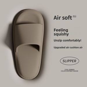 MONLEYTA | Thick Bottom Slippers Mens Summer Massage Anti-Odor Indoor Outdoor Bathroom Non-Slip Couple Cold Slippers Womens Home Comfort