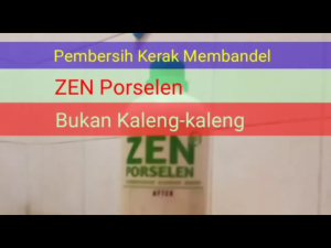 ZEIN GRATIS KUAS ZEN Pembersih Keramik & Perabot Serbaguna Porselen 1 L KERAK BANDEL KAMAR MANDI