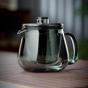 Transparent Thickened Tea Pot with Filter