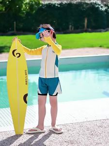 YUKE | Professional Training Separated Long Sleeve Boys Swimsuit