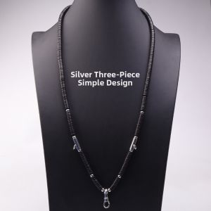 TEGA Thai Amulet Chain Rotate Titanium Steel Single Hanging Three Hanging Five Hanging Convenient Disassembly Spring Olecranon Buckle Coconut Shell