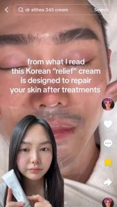 Dr. Althea 345 Relief Cream Krim 50ml / facial skin korean moisturizer lotion soothing ceramide pantehnol ato calming