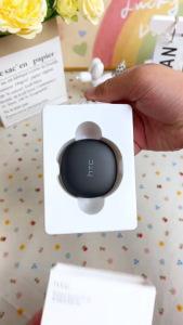 HTC NE96 Bluetooth Earphone Wireless Earbuds Sleep Earbuds Active Noise Cancelling ANC Side Sleeper Mini Headset 80H Playtime Waterproof