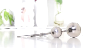 Cetakan Bakso Stainless Steel Alat Spatula Pembuat Bakso Anti Lengket / Meatball Maker Stainless Steel Meatball Mold