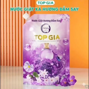 Nước giặt xả quần áo Top Gia