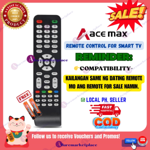 ORIGINAL ACE MAX SMART TV Remote Control ACEMAX Android Remote Control AACE MAX LED Remote TV