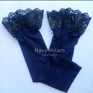NEW MANSET TANGAN RING RENDA BESAR / HANDSOCK RENDA BURKAT