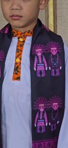 Syal Betawi Ondel Ondel: Desain & Aksesoris Pakaian Jakarta