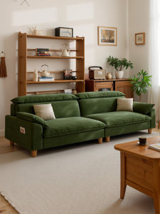 Adjustable Removable Corduroy Fabric Sofa