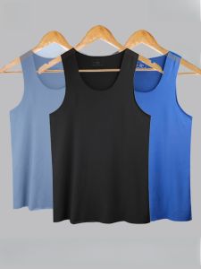 Áo ba lỗ thể thao nam MiiOW lụa băng mỏng thoáng khí mặc nhà