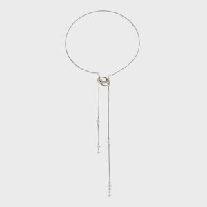 Boonee Alus Pendant Necklace Womens Original Design Planet Zirconia Lockbone Chain Jewelry Fresh out New Fashion Accessories