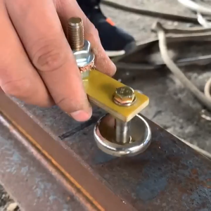 Welding Magnet Head Magnetic Metal Plate Welding Support Tool Stability Strong Magnetic Ground clamp High Power Anti-Fall