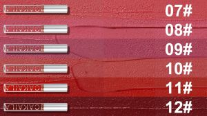 Opaleral ลิปกลอสเนื้อแมท 10 เฉดสี ลิปสติกเม็ดสีแน่น ติดทนนาน กันน้ำ ลิปกลอสไม่ซีดจาง