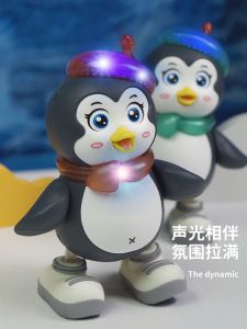 Đồ Chơi Trẻ Em Danced Dancing Penguin Đồ Chơi Giáo Dục Sớm Mô Hình Giáo Dục Sáng Tạo Đồ Chơi Điện Thắp Sáng Đầu