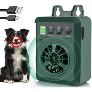 Anti Barking Device for Dogs 50FT Rechargeable Ultrasonic Dog Bark Control Devices with 4 Modes Stop Neighbors Dogs Barking Wat