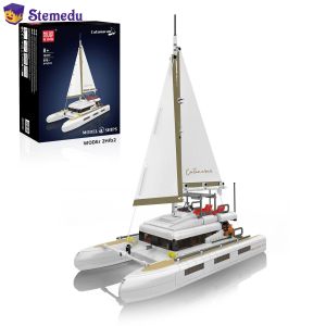Bộ Đồ Chơi Lắp Ráp Mould King 10217 Catamaran - 890 Mảnh Ghép Mô Hình Thuyền Buồm Đồ Chơi Lắp Ráp Cho Trẻ Em Vật Trang Trí Bàn Làm Việc Sáng Tạo Dành Cho Độ Tuổi Từ 14 Trở Lên
