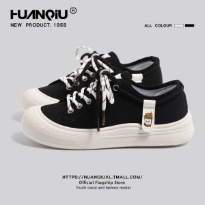 HuanQiu | Cute Thick-sole Womens Canvas Shoes