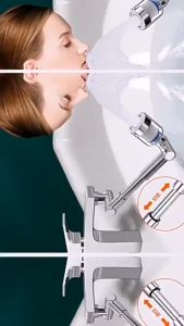 ĐẦU LỌC NƯỚC GẮN VÒI LỌC CẶN TĂNG ÁP & XOAY 1440° CO GIÃN