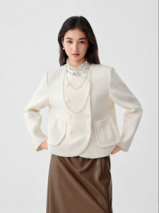 Koradior | 100% Wool Short Coat