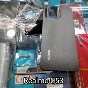 Cessing hausing fullset Realme C53 Backdor + Tulang bazzel tutup mesin