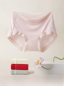 miiow | Cat Woman Modal Underwear Breathable Antibacterial Seamless Ladies Triangle Shorts Comfortable Mid Waist Cotton Lined Briefs