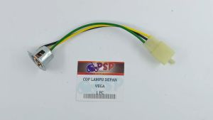 Cop Lampu Depan VEGA (PSP) - Pitingan Fiting Socket Soket Dop Utama Yamaha Vega Lama Old / Crypton