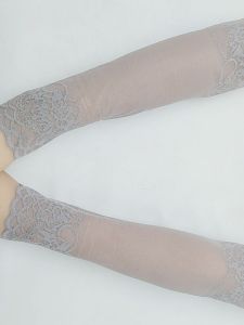 Black Lace Sleeve Covers Womens Scar Concealing Tattoo Arm Covers Sunscreen UV Protection Wrist Guards Elbow Arm Protectors