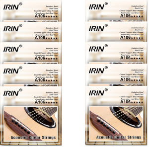 IRIN | IRIN Acoustic Guitar Strings A106 Folk Guitar Stainless Steel Core Copper Alloy Professional Strings Instruments Part Accessory