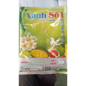 XANH SỐ 1 phân bón vi lượng Biến vàng thành xanh gói 300g