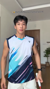 Áo Cầu Lông Quần Cầu Lông Bộ Cầu Lông Nam Nữ Chuyên Nghiệp Vải Thoáng Khí A1062 - V Badwear