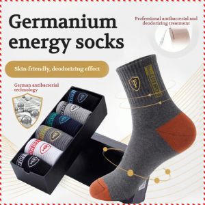 Medyas Men's Four Seasons Anti-Odor Cotton Midcalf Sports Socks