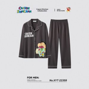 GONGDIE | Soft Lightweight Mens Pajama Set