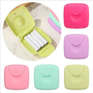 Tampons Storage Boxes Cotton Sliver Organizer Tampon Container Travel Supplies Portable