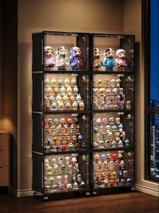 XINGYOU | Transparent Display Cabinet With Lights