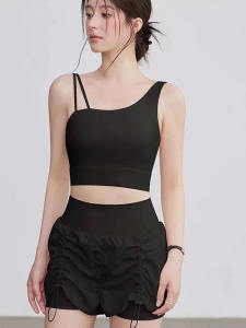 SKINOFSKIN | Cross-Shoulder High-Impact Anti-Sagging Sports Bra