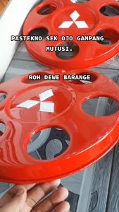 SEPASANG(2PCS) WHELDOP TRUK MODEL DONAT ATAU RING LUBANG 5 DAN 6 CANTER DUTRO GIGA ELF RAGASA UMPLUNG