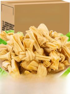 Dry Bean Buckle Bean Knot Fermented Bean Knot Bean Products Dry Bean Skin Buckle Protein Meat Artificial Meat Hot Pot Spicy Hot Pot Ingredients