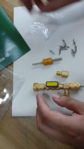 Dụng cụ tháo lõi van máy điều hòa xe hơi - 2 kích thước SAE 1/4inch & 5/16inch - Dành cho R22 R410A B130